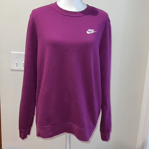 NWOT Nike Sportswear Club Fleece Pullover Sweatshirt - Picture 4 of 7
